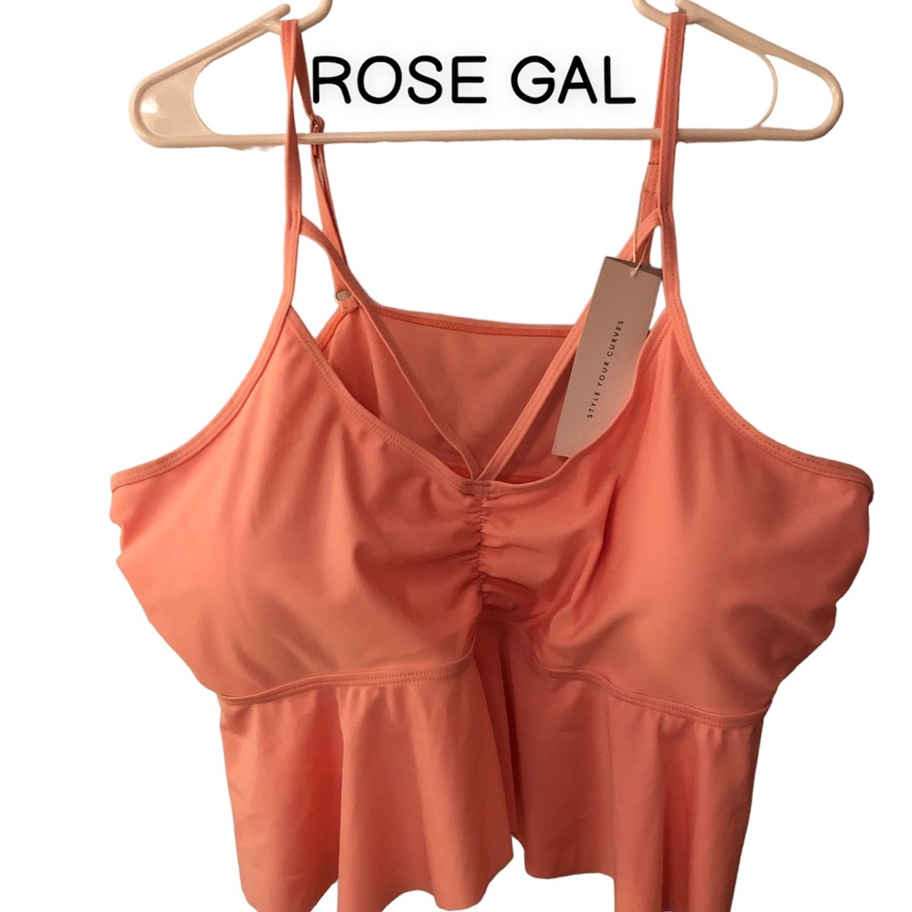 ROSE GAL swim top